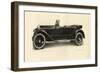 The Last Model Car Built by the Napier and Son Company-null-Framed Art Print