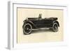 The Last Model Car Built by the Napier and Son Company-null-Framed Art Print