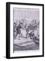 The Last Moment of the First World Voyage-Charles Mills Sheldon-Framed Giclee Print