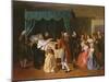 The Last Moments of Abbe Charles Michel De L'Epee (1712-89) 1838-Frederic Peyson-Mounted Giclee Print