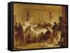 The Last Moments of Charles-Ferdinand of France-Alexandre Evariste Fragonard-Framed Stretched Canvas