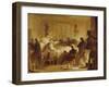 The Last Moments of Charles-Ferdinand of France-Alexandre Evariste Fragonard-Framed Giclee Print