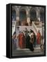 The Last Moments of Doge Marin Faliero-Francesco Hayez-Framed Stretched Canvas