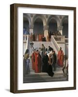 The Last Moments of Doge Marin Faliero-Francesco Hayez-Framed Giclee Print