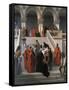 The Last Moments of Doge Marin Faliero-Francesco Hayez-Framed Stretched Canvas