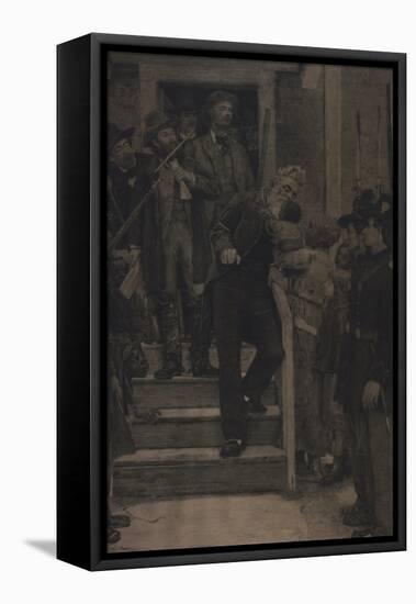 The Last Moments of John Brown, 1885-Thomas Hovenden-Framed Stretched Canvas