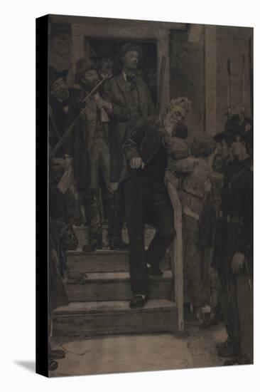 The Last Moments of John Brown, 1885-Thomas Hovenden-Stretched Canvas