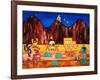 The last night at the campsite, 2003,(oil on linen)-Cristina Rodriguez-Framed Giclee Print