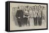 The Last Night of the Opera, the National Anthem-null-Framed Stretched Canvas