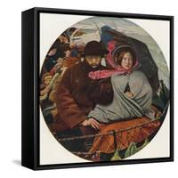 The Last of England, 1855-Ford Madox Brown-Framed Stretched Canvas