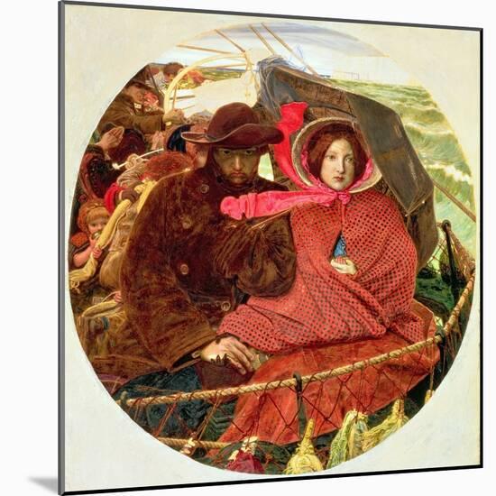 The Last of England, 1860-Ford Madox Brown-Mounted Giclee Print