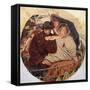 The Last of England-Ford Madox Brown-Framed Stretched Canvas