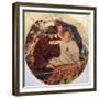 The Last of England-Ford Madox Brown-Framed Giclee Print