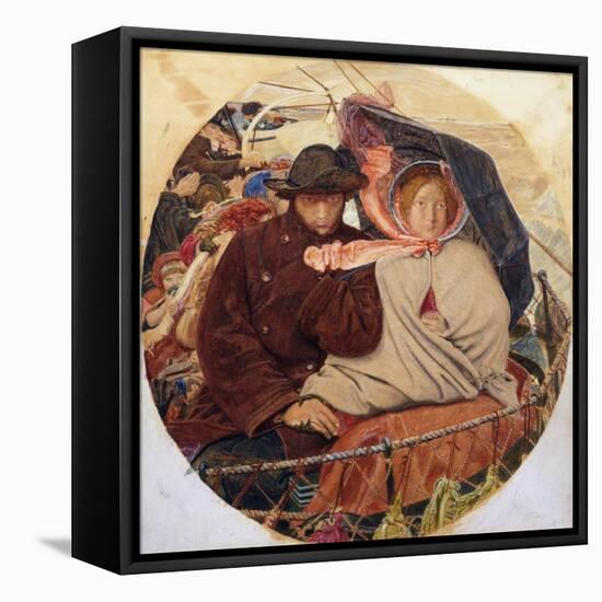 The Last of England-Ford Madox Brown-Framed Stretched Canvas