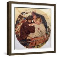 The Last of England-Ford Madox Brown-Framed Giclee Print