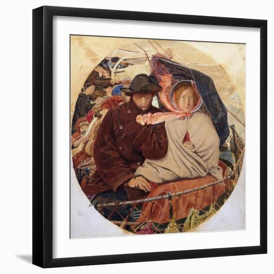 The Last of England-Ford Madox Brown-Framed Giclee Print