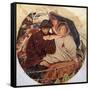 The Last of England-Ford Madox Brown-Framed Stretched Canvas