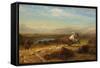 The Last of the Buffalo, 1888-Albert Bierstadt-Framed Stretched Canvas