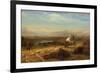 The Last of the Buffalo, 1888-Albert Bierstadt-Framed Premium Giclee Print