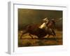 The Last of the Buffalo, C.1888-Albert Bierstadt-Framed Giclee Print