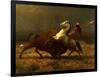 The Last of the Buffalo, C.1888-Albert Bierstadt-Framed Giclee Print