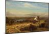 The Last of the Buffalo, c.1888-Albert Bierstadt-Mounted Giclee Print