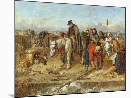 The Last of the Clan, 1865-Thomas Faed-Mounted Giclee Print