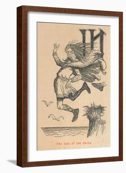 'The last of the Danes', c1860, c1860-John Leech-Framed Giclee Print