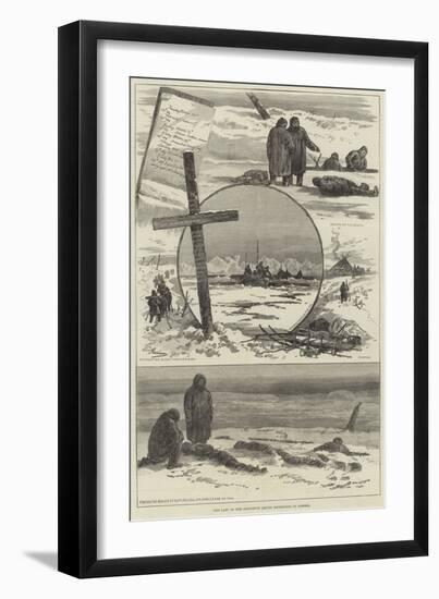 The Last of the Jeannette Arctic Expedition in Siberia-null-Framed Giclee Print