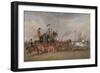 The Last of the Mail Coaches': the Edinburgh-London Royal Mail at Newcastle-Upon-Tyne-James Pollard-Framed Giclee Print