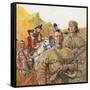 The Last of the Mohicans, the Novel by James Fenimore Cooper-null-Framed Stretched Canvas