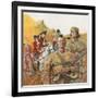 The Last of the Mohicans, the Novel by James Fenimore Cooper-null-Framed Giclee Print