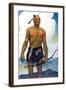 The Last of the Mohicans-Newell Convers Wyeth-Framed Art Print