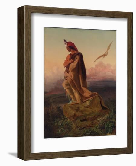 The Last of the Mohicans-Emanuel Gottlieb Leutze-Framed Giclee Print