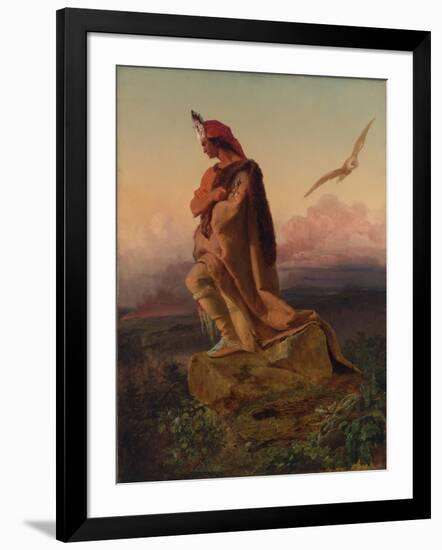 The Last of the Mohicans-Emanuel Gottlieb Leutze-Framed Giclee Print