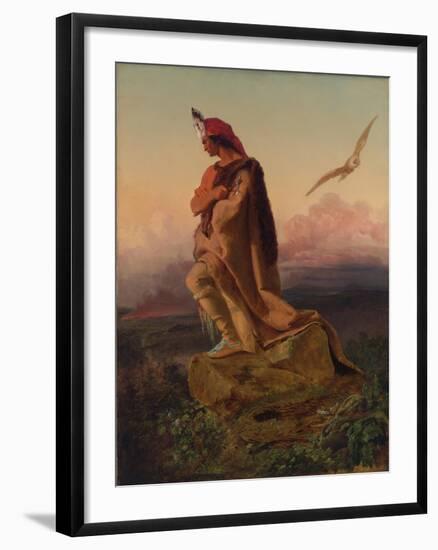 The Last of the Mohicans-Emanuel Gottlieb Leutze-Framed Giclee Print