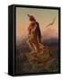 The Last of the Mohicans-Emanuel Gottlieb Leutze-Framed Stretched Canvas