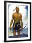 The Last of the Mohicans-Newell Convers Wyeth-Framed Art Print