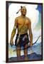 The Last of the Mohicans-Newell Convers Wyeth-Framed Art Print