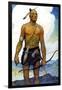 The Last of the Mohicans-Newell Convers Wyeth-Framed Art Print