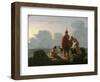 The Last of the Race, 1847 (Oil on Canvas)-Tompkins Harrison Matteson-Framed Giclee Print