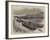 The Last of the Russians in Eastern Roumelia, Russian Troops Passing Down the Danube, Near Galatz-null-Framed Giclee Print