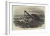 The Last of the Wreck of The Charlotte, Off the Cape Coast-null-Framed Giclee Print