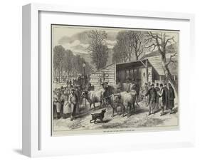 The Last Oxen in Paris-null-Framed Giclee Print