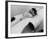 The Last Picture of John Cobb Seen at the Helm of Crusader, Scotland, September 1952-null-Framed Photographic Print