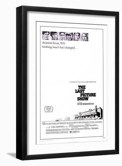 The Last Picture Show, 1971-null-Framed Art Print