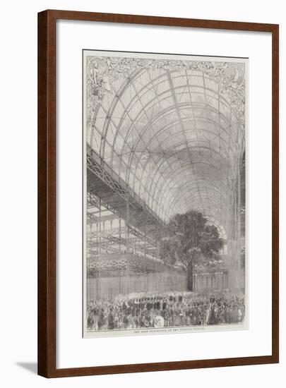 The Last Promenade at the Crystal Palace-null-Framed Giclee Print