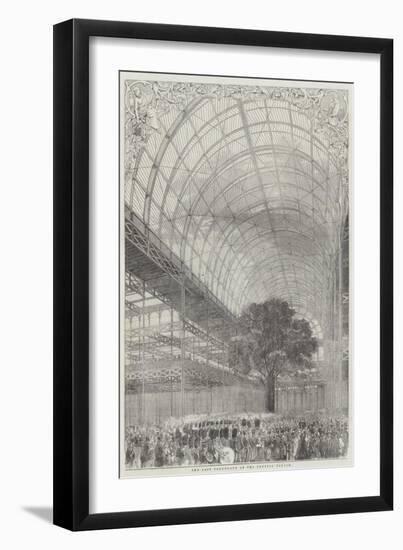 The Last Promenade at the Crystal Palace-null-Framed Giclee Print