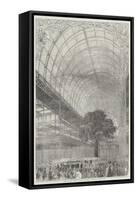 The Last Promenade at the Crystal Palace-null-Framed Stretched Canvas