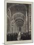 The Last Public Audience of Pius IX-null-Mounted Giclee Print